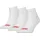 Levi's Unisex Quarter Socks White 39 42