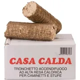 Tuttacasa - legna tronchetto rovere CONF.KG.10 per stufa camino