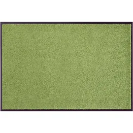 HANSE HOME Fußmatte (S-XXL) 40x60cm & Clean" Gr. 15, grün, B:40cm H:7mm L:60cm, Kunstfaser, Teppiche, Fußmatte, Schmutzfangmatte, Türmatte, In- und Outdoor, Teppich, Läufer, waschbar & Wetterfest rutschfest für Eingangsbereich & Außenbereich –