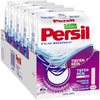 Persil Color Megaperls, Colorwaschmittel, 90 (5 x 18) Waschladungen, mit Tiefenrein-Plus Technologie und langanhaltender Frische, wirksam bei Temperaturen von 20°C - 60°C