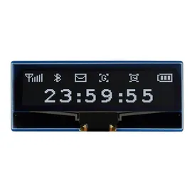Waveshare 2.23inch OLED Display Modul für Raspberry Pi Pico, 128x32, SPI/I2C
