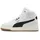 Puma Shuffle Downtown Mid Herren Weite M Weiß/Schwarz/Vapor Gray 38