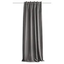 HOMEbasics Schmidt Fertiggardine Acustico 135 x 160 cm Polyester Grau