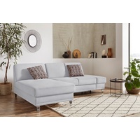 sit&more Ecksofa »Clio«, silberfarben