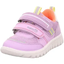 superfit SPORT7 Mini Sneaker, Lila/Orange 8530, 23