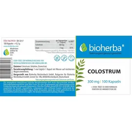 Bioherba Colostrum Kapseln 60 St.