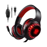 Pacrate Gaming-Headset für PS4/PS5/Xbox One/PC/Nintendo Switch, Gamer PC Kopfhörer