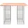 deluke Gartenbank Gabionen TELLE 100 x 102 x 72 cm