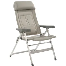 Travellife Campingstuhl Lucca Comfort Silber