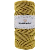 Baumwollkordel 3mm 100m, 46 Farben, Häkelkordel, Geflochten Baumwollkordel 3mm, Makramee Kordel, Makramee Garn, Premium Garn, Makramee Seil (Kiwi)