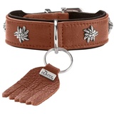 Hunter Halsband München S (42), cognac/schwarz