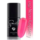 Semilac UV Nagellack 042 Neon Raspberry 7ml (Neon Raspberry, UV-Gel Lack)