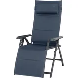 Siena Garden Campingstuhl Premium Dunkelblau