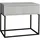 Möbel Boss Nachtschrank MARLE 60 x 52 x 38,5 cm Schwarz/Weiß