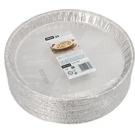Papstar 25 Rundformen Alu rund Ø 27 cm
