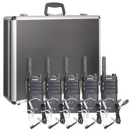 Maas Elektronik Team-Set PT-375 KEP-24-VK 150111 PMR-Handfunkgerät 5er Set