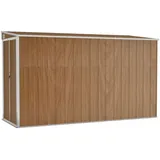 vidaXL, Gartenhaus + Gartenschrank, Lennon