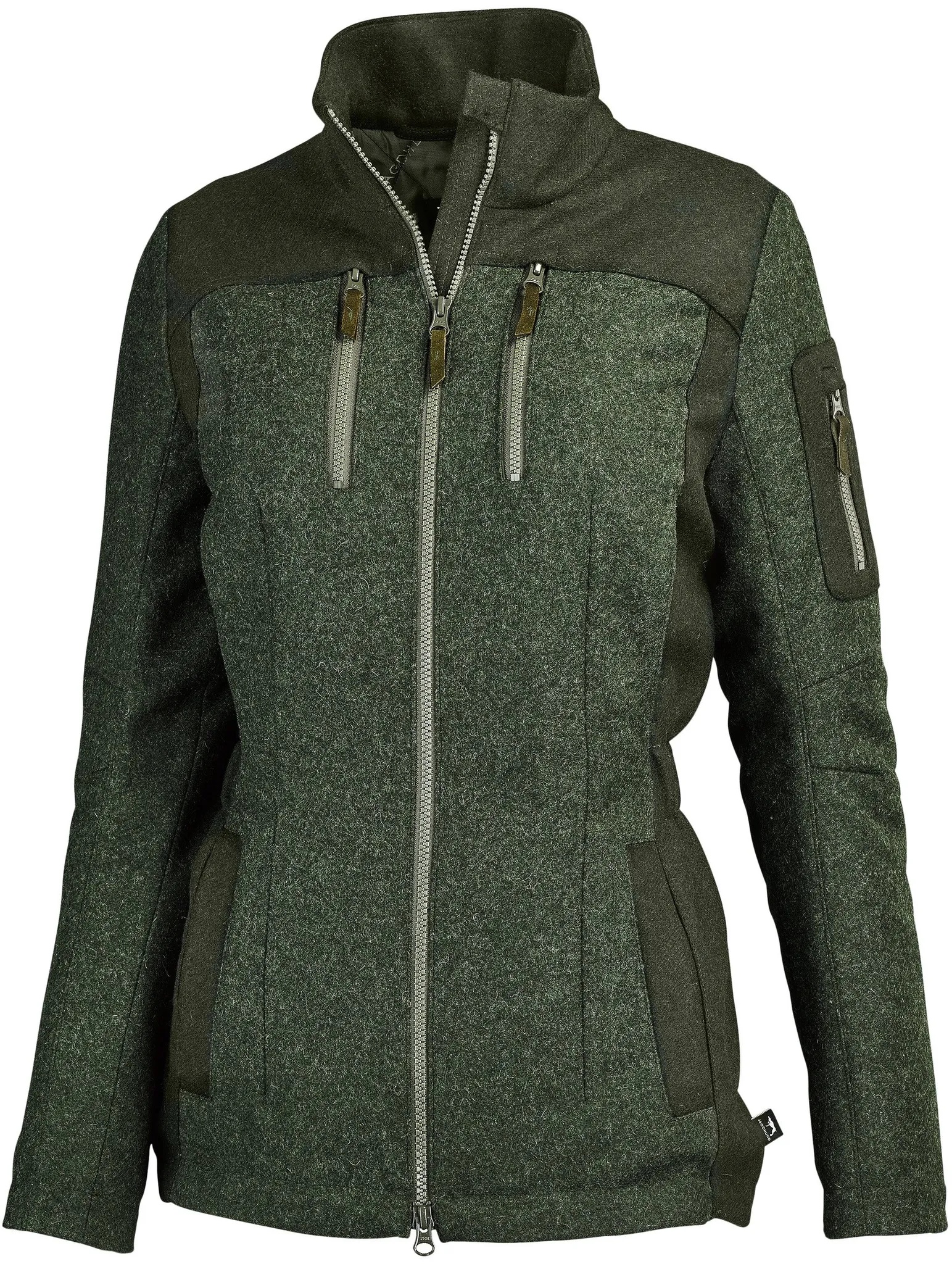 Jagdhund Damen-Lodenjacke Lendorf, grün, 36