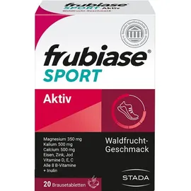 STADA frubiase Sport Waldfrucht Brausetabletten 20 St 