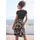 LASCANA Jerseykleid Shirtkleid Mehrfarbig 46