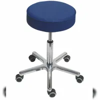 Proregal Drehhocker Indianapolis Kunstleder 53 x 46-59 x 53 cm Atollblau
