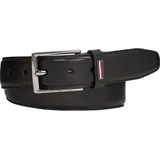 Tommy Hilfiger Ledergürtel »Business 3.5 cm«, mit Logoschriftzug, Gr. 115, Black, , 73317931-115