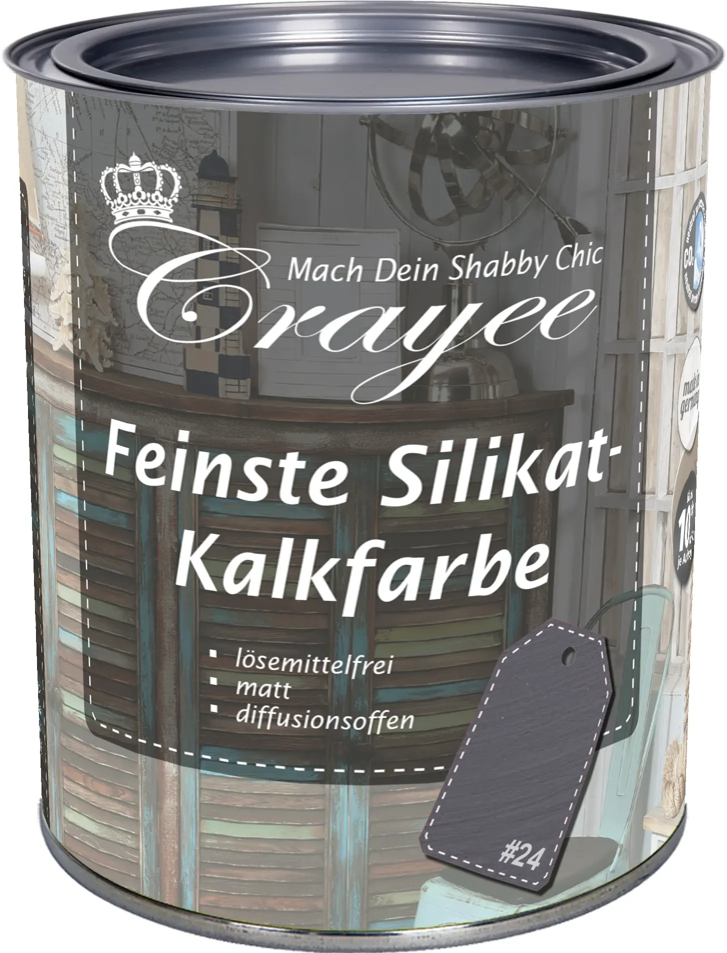 Crayee Silikat-Kalkfarbe Trend24  0,75 l