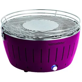 Lotusgrill Holzkohlegrill XL pflaumenlila inkl. USB Anschluss