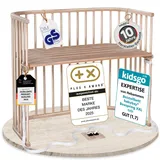 babybay Boxspring XXL natur, Braun