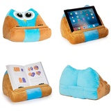 Cuddly Reader Kinder iPad Ständer | Tablet Ständer | Buchhalter | Lesekissen | Lesen im Bett zu Hause | Tablet Knietruhe Kissen | Lustige Neuheit Geschenkidee für Leser, Buchliebhaber
