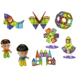 Wisam Magnetische Bausteine 3D Karussell Set (71 Teile)