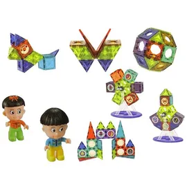 Wisam Magnetische Bausteine 3D Karussell Set (71 Teile)