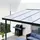 Gutta Terrassendach Premium 712 x 306 cm anthrazit/polycarbonat opal grau