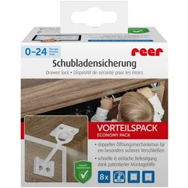 Reer Schubladensicherung Vorteilspack 8 Stück