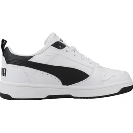 Puma Rebound V6 Lo White / Black / Black 35 1/2