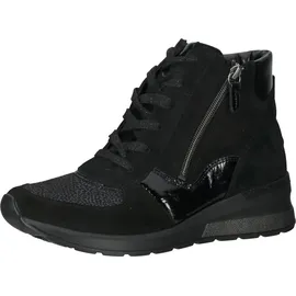 WALDLÄUFER Stiefelette Stiefelette Leder/Textil - Schwarz