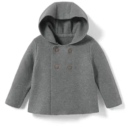 Tchibo - Baby-Strickjacke - Baby - Gr. 74/80 - grau