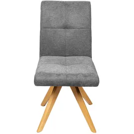 Home Affaire Drehstuhl Ida Polyester grau