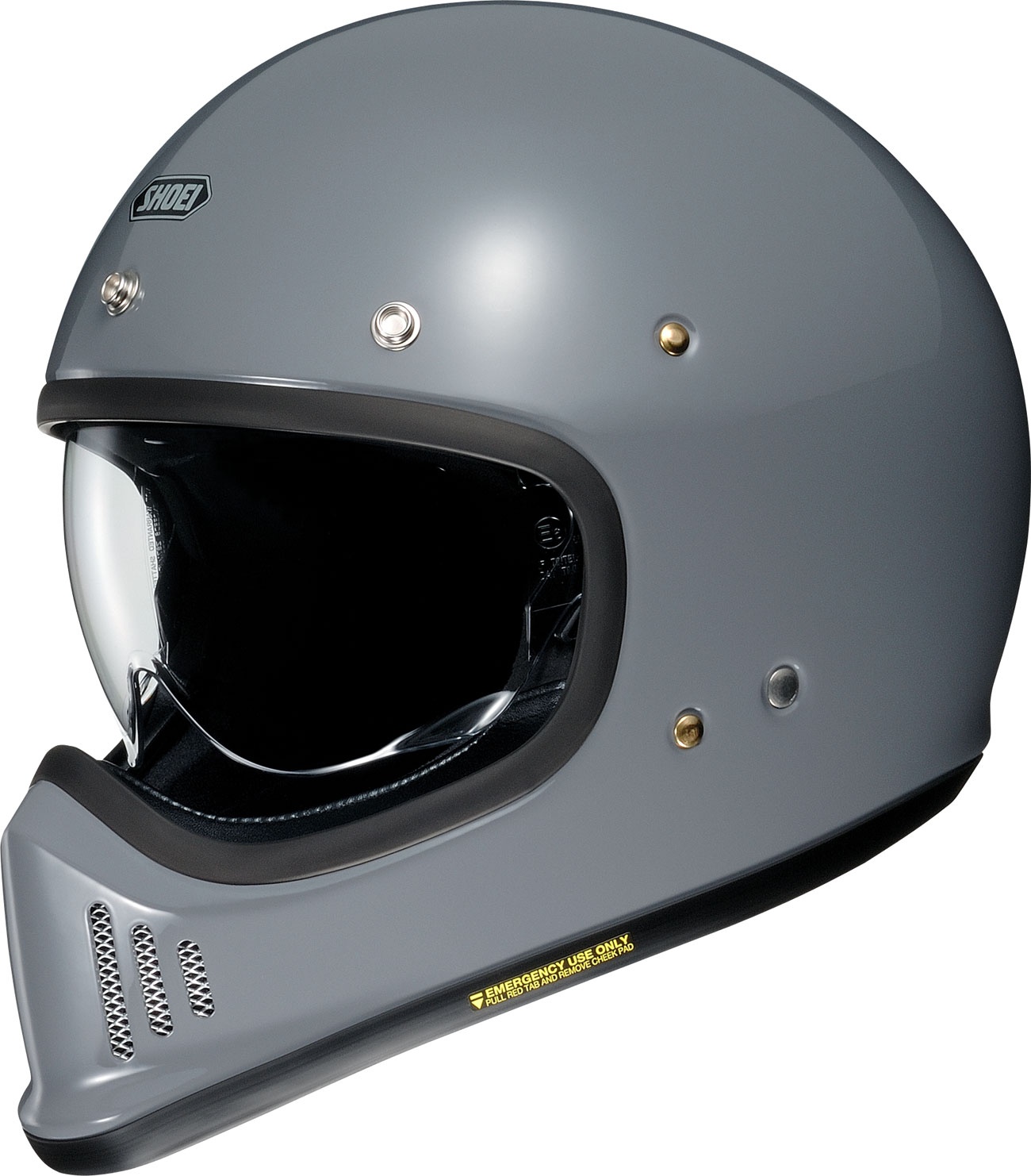 Shoei EX-Zero, casque croisé - Gris - S