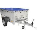 GARDEN TRAILER 200 KIPP | Kippbarer Pkw Anhänger 750 kg mit Bordwänden