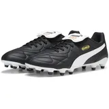 Puma King Top FG/AG Fußballschuhe Herren, schwarz, Weiss gold