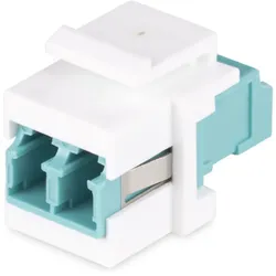 StarTech.com LC to LC Coupler, LC Fiber Coupler, LC/UPC Keystone Jack, Fiber Opt