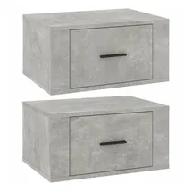 vidaXL Nachtschrank 50 x 36 x 40 cm Grau