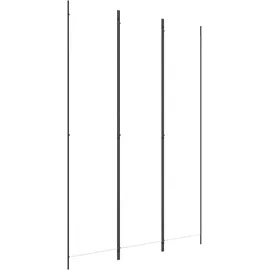 vidaXL Paravent Weiß 150x220 cm Stoff