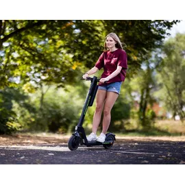 STREETBOOSTER E-Scooter STREETBOOSTER Sirius luna weiß - mit Straßenzulassung, Wechselakkusystem, 20 km/h, faltbar - Weiß