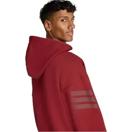 adidas Future Icons 3-Streifen Herren Kapuzensweater, grün - M