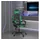 vidaXL Gaming-Stuhl Drehbar Schwarz und Grün PC