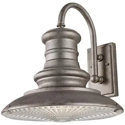 Redding Station Outdoor Wandleuchte Angelaufen Feiss FE-REDDING2-L-TN