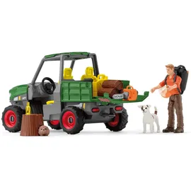 Schleich Waldbauer mit Fahrzeug