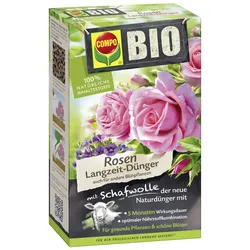 COMPO BIO Rosen Langzeit-Dünger mit Schafwolle 2 kg